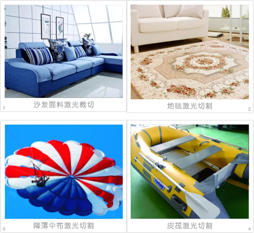 汽车清静气囊专用激光裁床裁剪样品 汽车清静气囊专用激光裁床裁剪样品