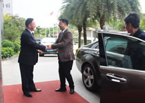 富家ob电竞集团 | 中共太仓市委徐志强常委一行莅临我司指导事情