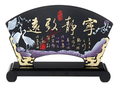 工艺品激光镌刻样品