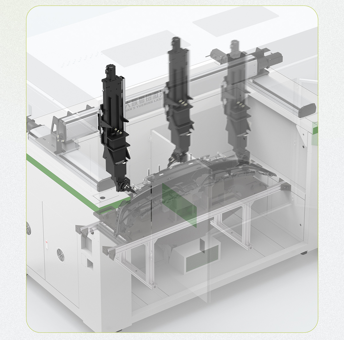 三维五轴激光切割机